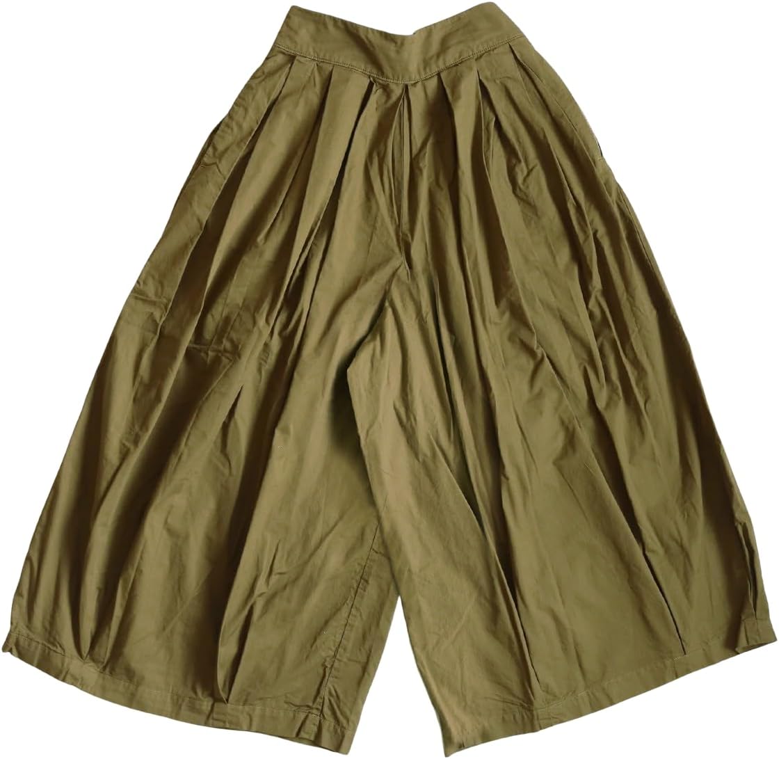 Amazon | [ハーベスティ] 40コーマ糸ツイル サーカス キュロット