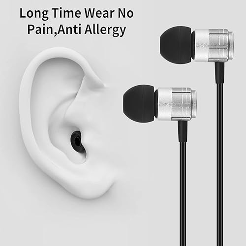 Miniatura 3 de 48 puntas de repuesto para auriculares de silicona, almohadillas de repuesto de almohadillas de silicona para auriculares Bluetooth, 3 tamaños