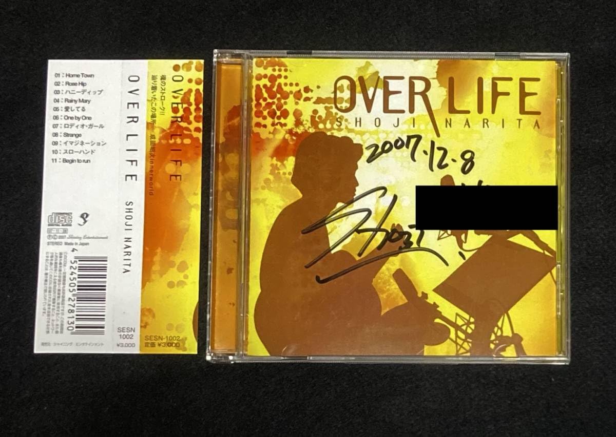 Amazon.co.jp: ※※ 成田昭次 アルバム 『OVER LIFE』2007年発売 11曲 