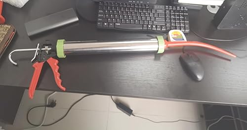 Miniatura 7 de Boquilla de calafateo para pistola de calafateo de salchichas aplicador de boquilla de calafateo curvado utilizado para sellar costuras instalación