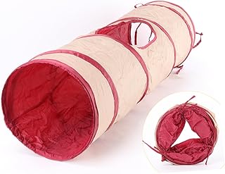 CIYODO Gatinho Brinquedo Túnel Coelho Brinquedos Tenda Gato Crinkle Túnel Estrada Gato Túnel Fora Brinquedos Gato Jogar Túnel Pet Play Tubo Brinquedo Gato Tubo Túnel Animais De Estimação