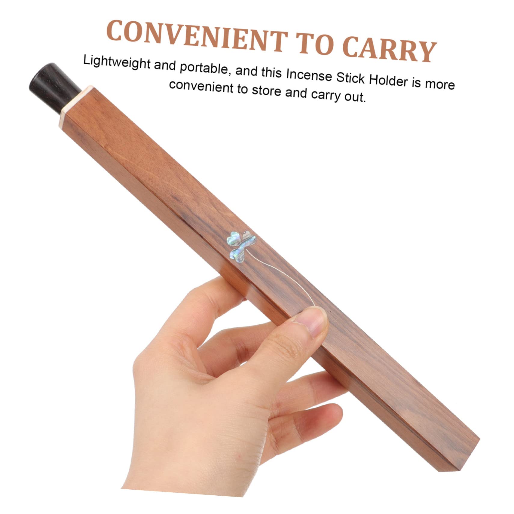 Alipis 4stücke Wood Art Räucherstäbchen Praktische Aufbewahrung Für Räucherstäbchen Für Meditation Und Yoga Kompakte Und Tragbare Design Langlebiges