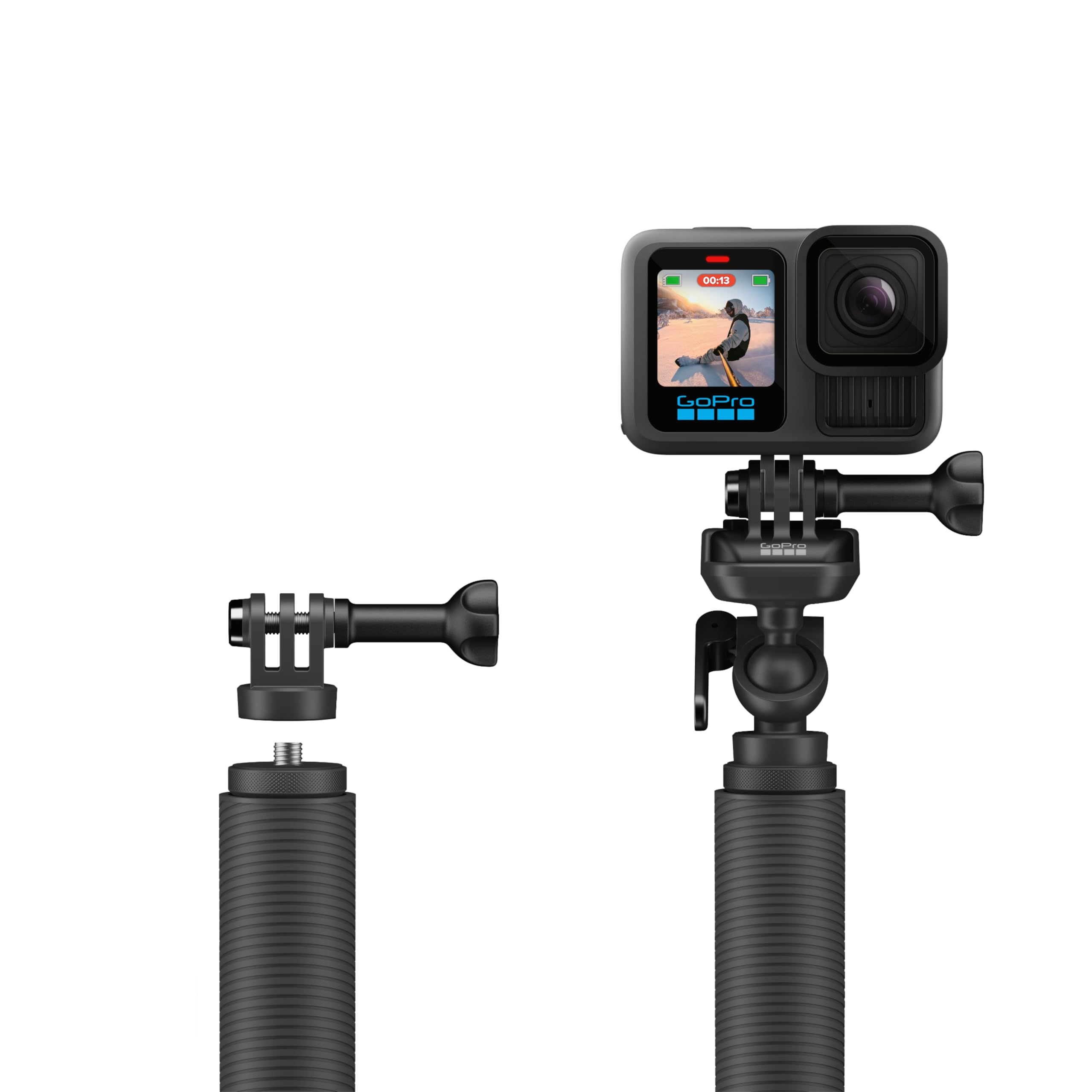 Amazon | 【GoPro公式】 三脚アダプター | 1/4-20対応 |フィンガー + 