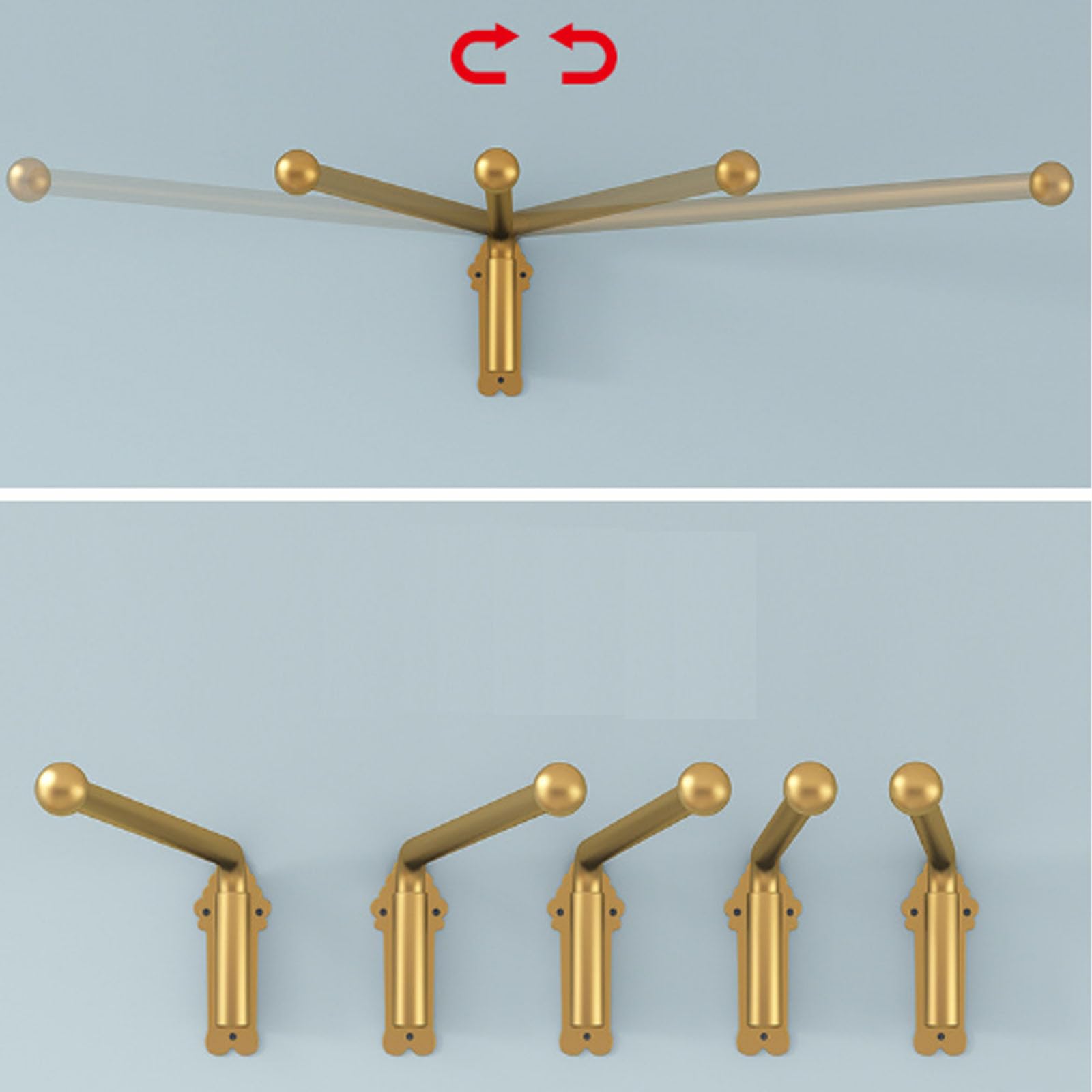 Tringles à Rideaux Noires pour fenêtres et Portes, 50 cm, Supports pour Demi-Rideaux, présentoirs latéraux pour la décoration intérieure, Solutions polyvalentes pour Habiller Vos fenêtres, d