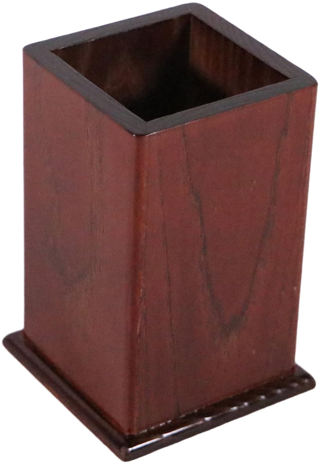 Wooden Square Chopstick Holder, 3.1 x 5.2 inches (80 x 132 (15101)