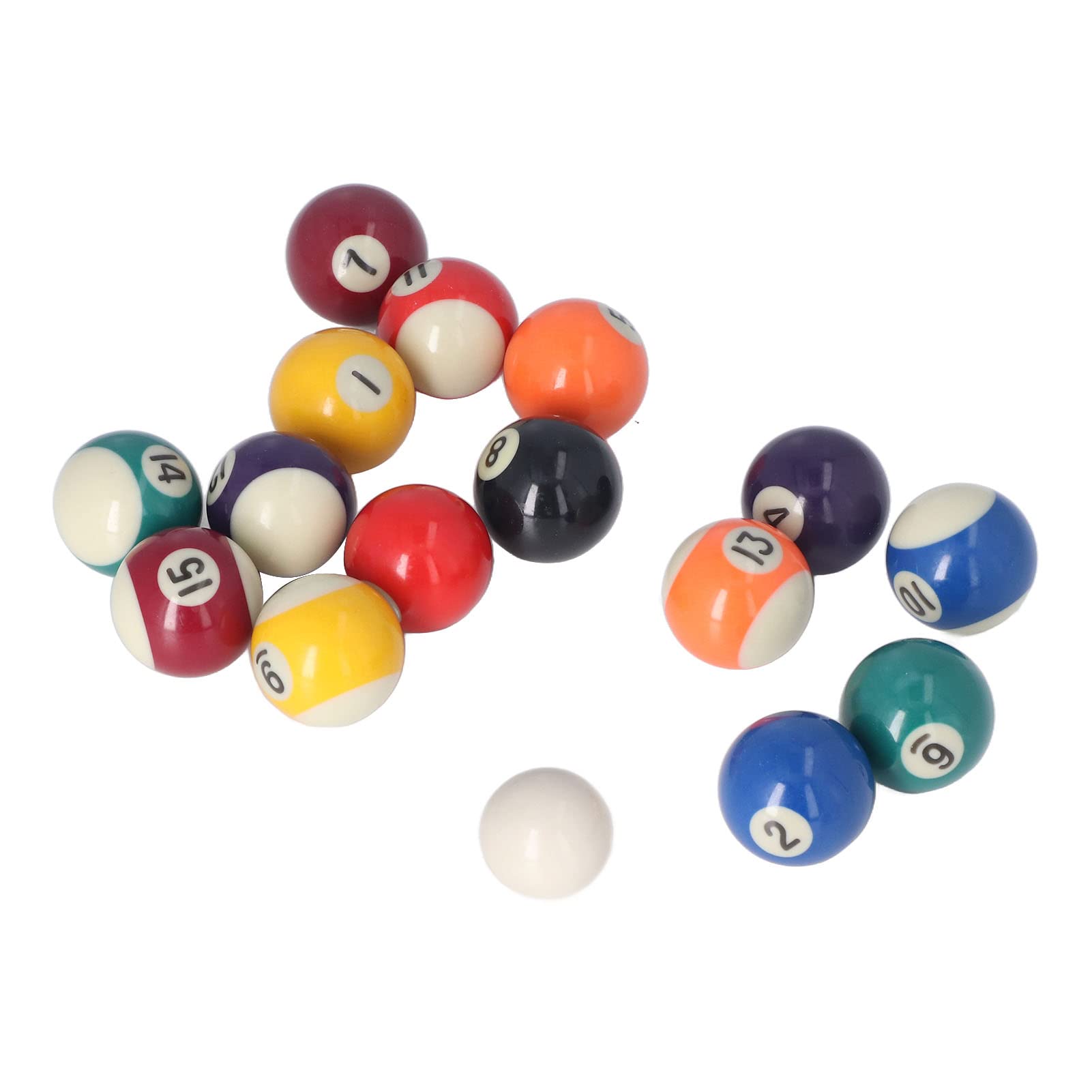 ビリヤードボール Amazon.co.jp: ビリヤードのプールの球, 16ピース 5.72cm