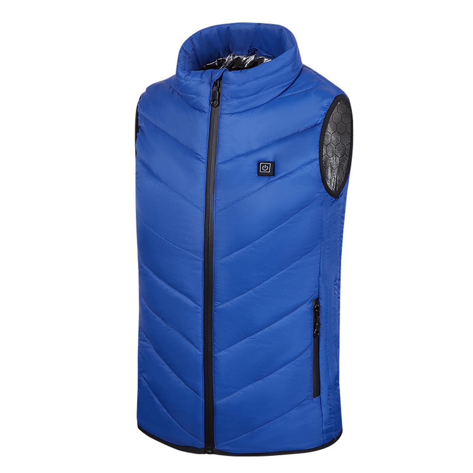 Gilet Chauffant USB Enfants Manteau Doudoune Chauffant Electrique Garçons Filles avec 3 Zones de Chauffage Sans Manche Veste Chauffante Doudoune Enfants Vêtements Chauffants