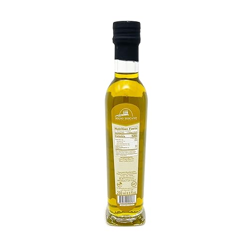 Miniatura 2 de Sogno Toscano Aceite de trufa negra, aceite de oliva virgen extra con infusión de trufa negra, aderezo gourmet, condimento, adobo o llovizna, sin