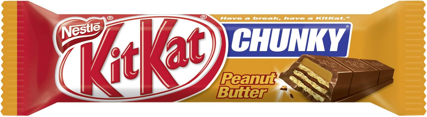 Kit Kat Nestle Kitkat Chunky Peanut Butter Filling 3-Pack 3X40G/3X1.4Oz