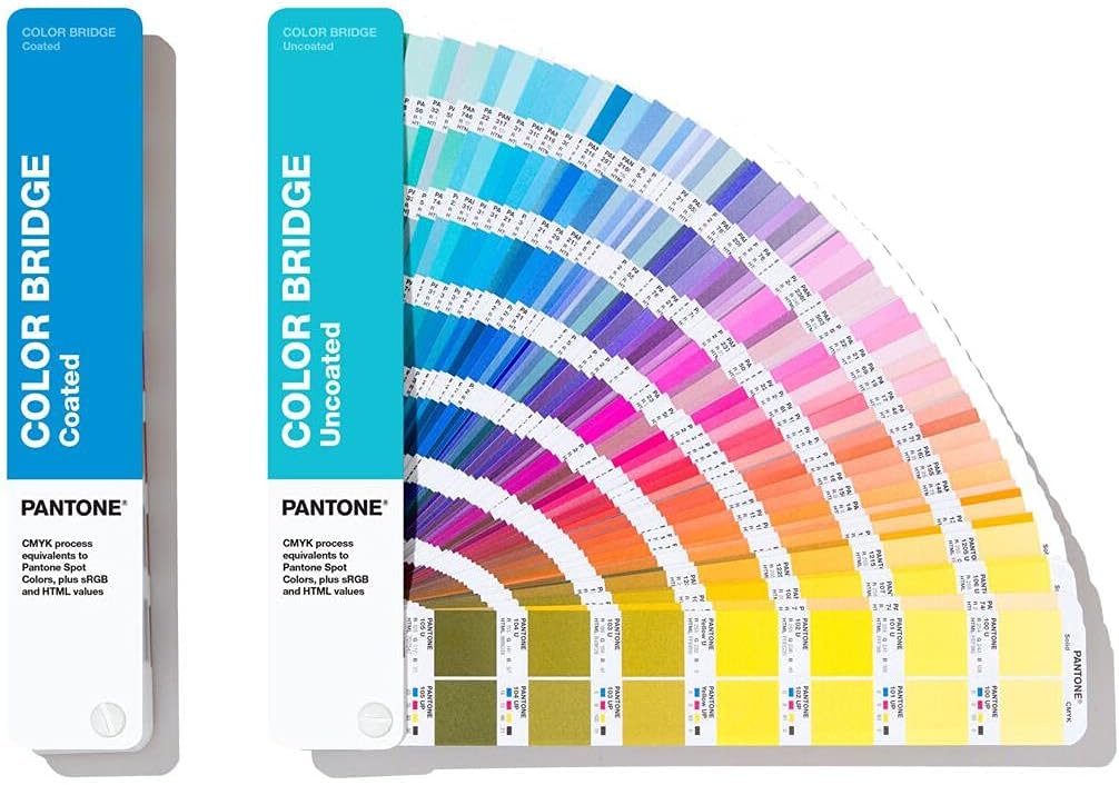 Coated and Uncoated Color Bridge Set, GP6102A, Latest Edition, 294 New Trend Colors Added!