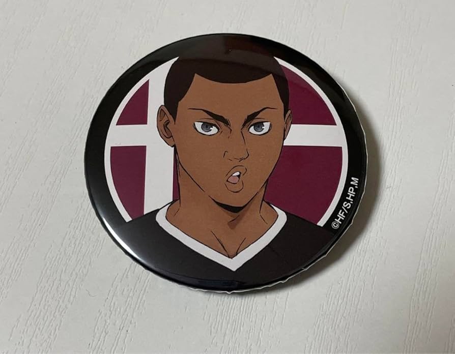 Amazon.co.jp: ハイキュー 秋祭り 稲荷崎高校 尾白アラン 缶