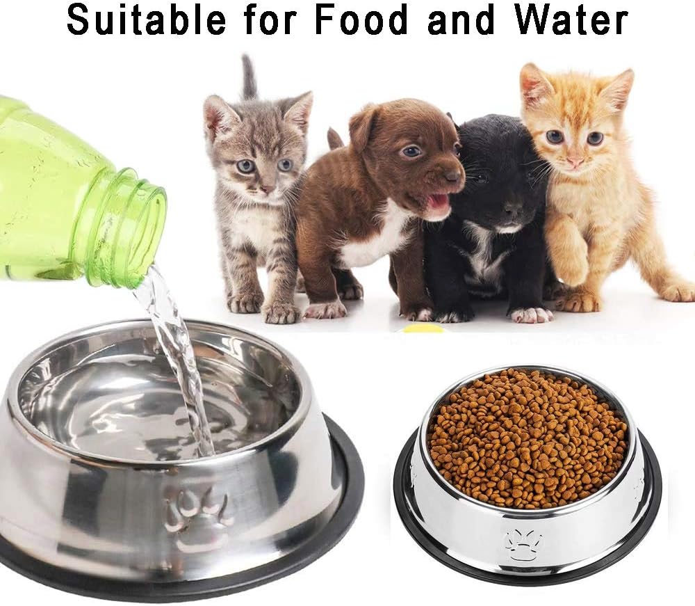 Stainless Steel Cat Bowls - Image 5