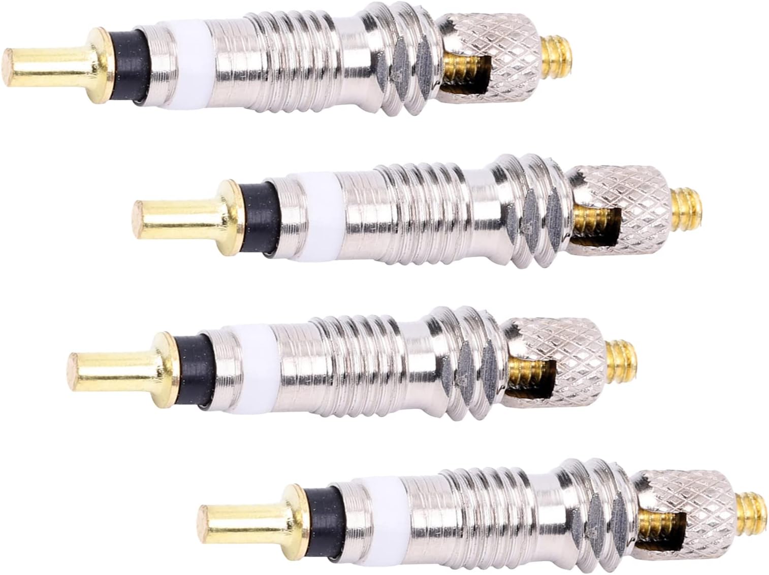 4pcs Presta Valve Cores,Brass Valve Core Bike Kit Valve universal Valve
