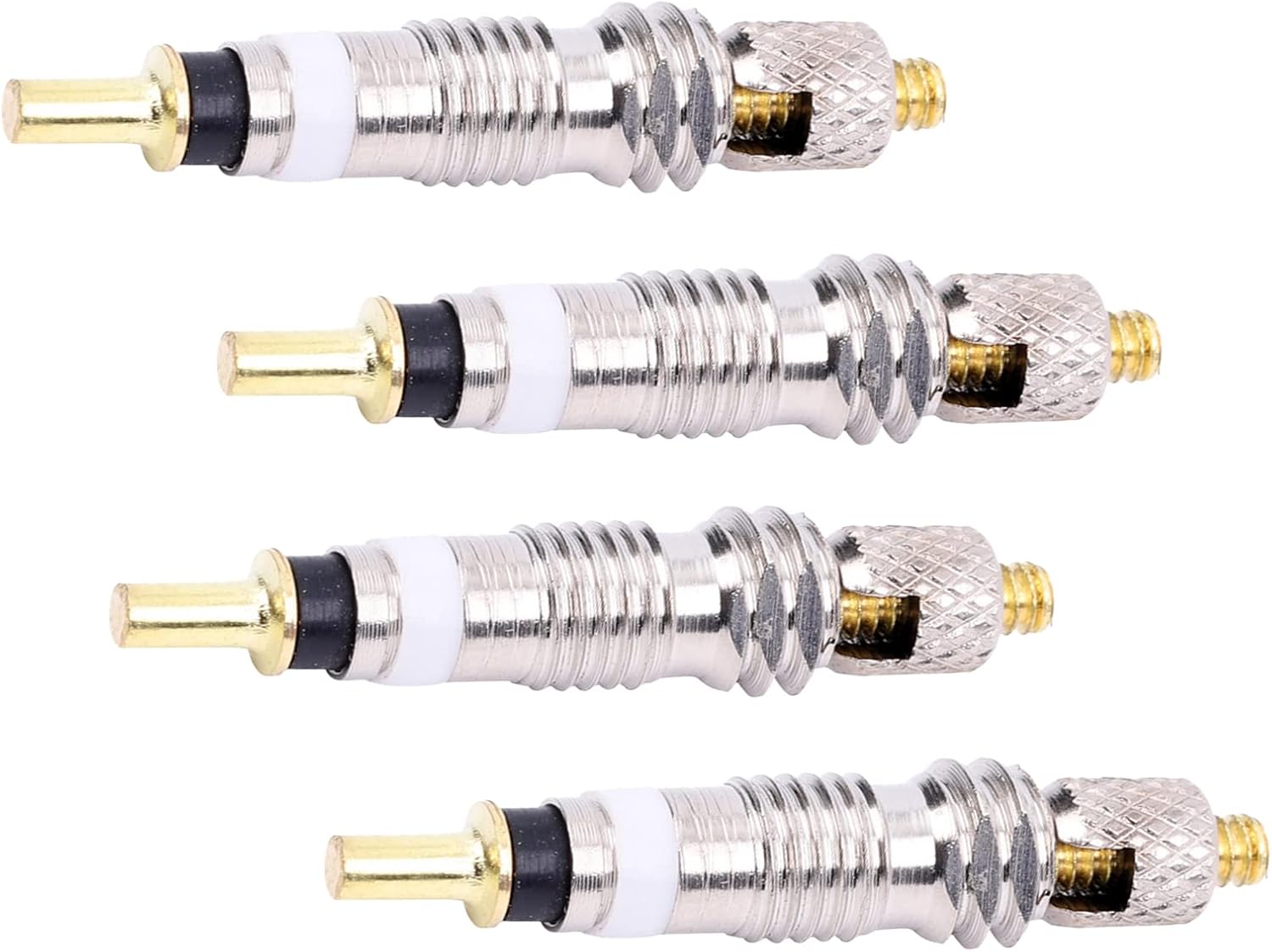 4pcs Presta Valve Cores,Brass Valve Core Bike Kit Valve universal Valve
