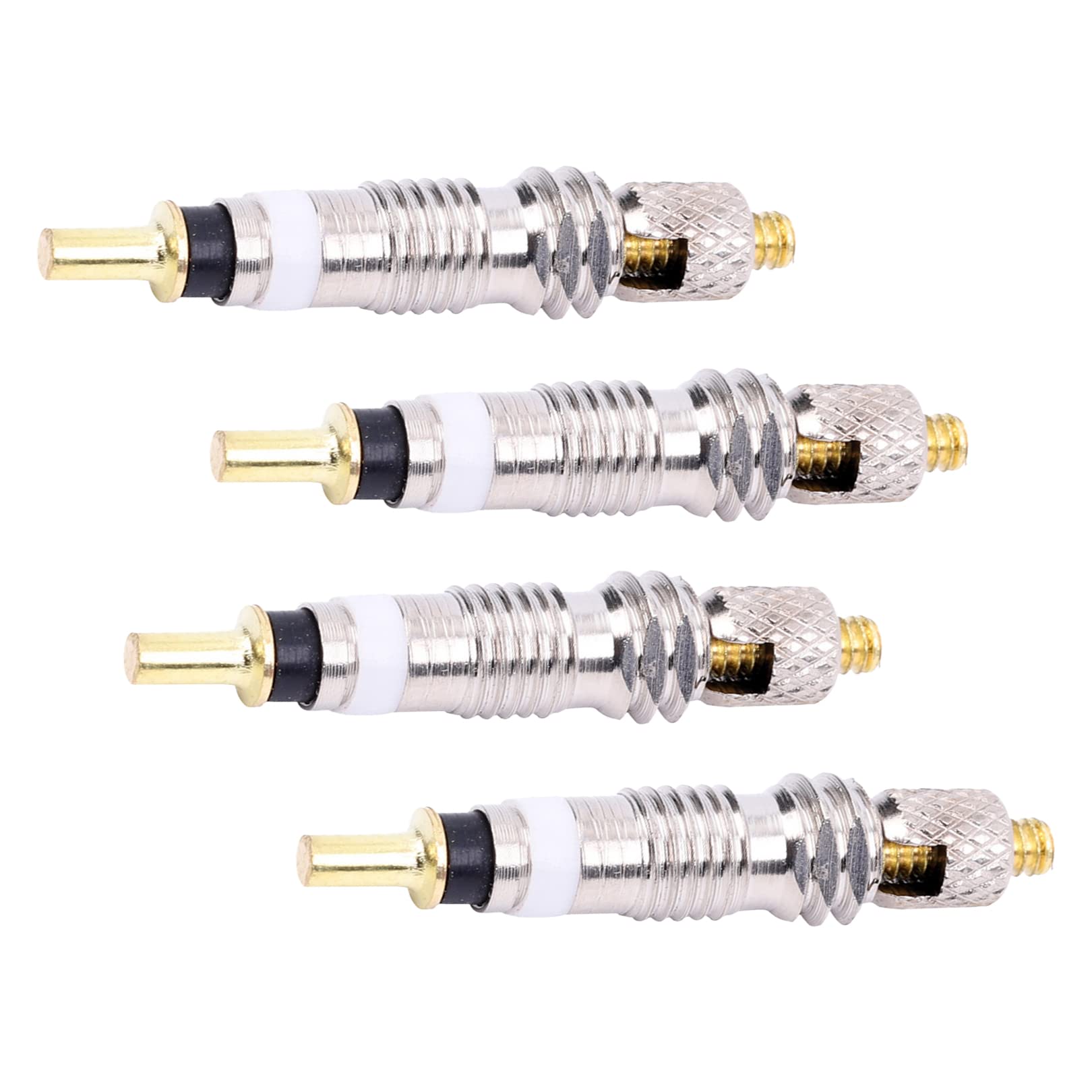 4pcs Presta Valve Cores,Brass Valve Core Bike Kit Valve universal Valve Cores,Bike Valve Replacement Bike Valve Universal Presta Valve Core Valve Core for Road & Mountain Bikes