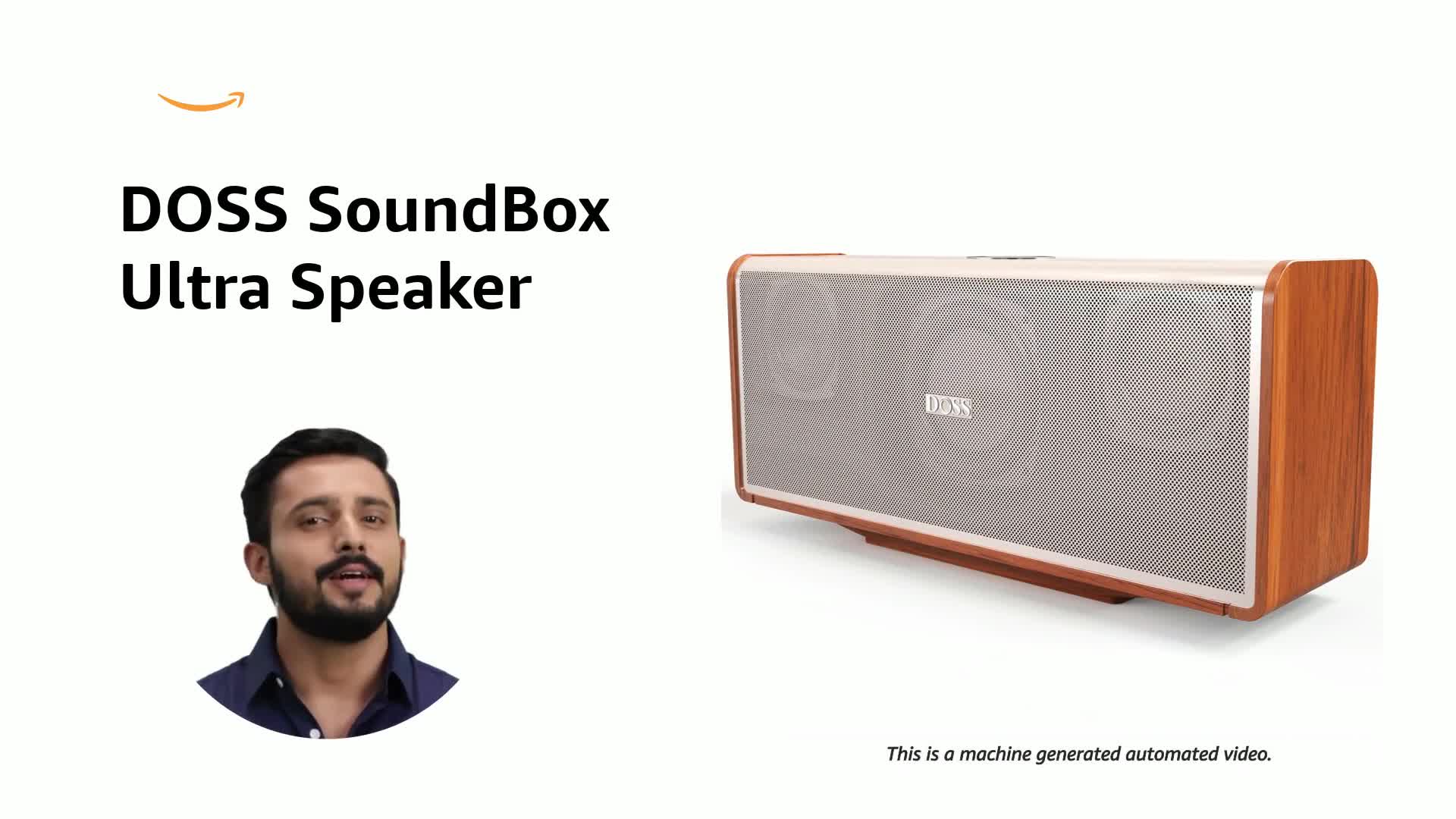 DOSS SoundBox Ultra Bluetooth Speaker with 2.1 Sound Channel Audio