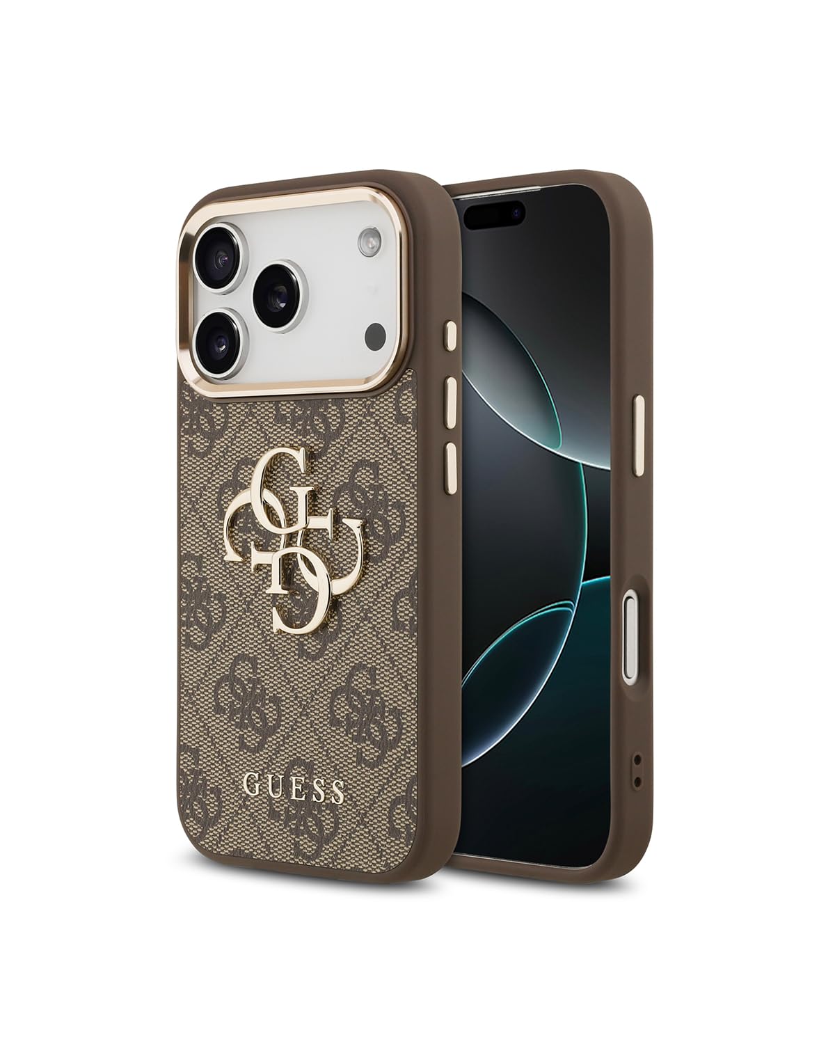 CG MOBILE Guess iPhone 17 Pro Case Brown - Image 1