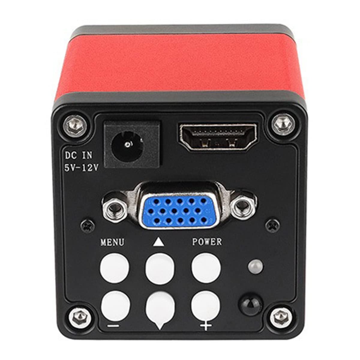 Kit de Accesorios para microscopios 1 3MP Cámara Digital microscopio monocular 13 0X 180x Lente Ajustable 56 LED Traje Ligero Portaobjetos de microscopio (Color : 13MP Camera)