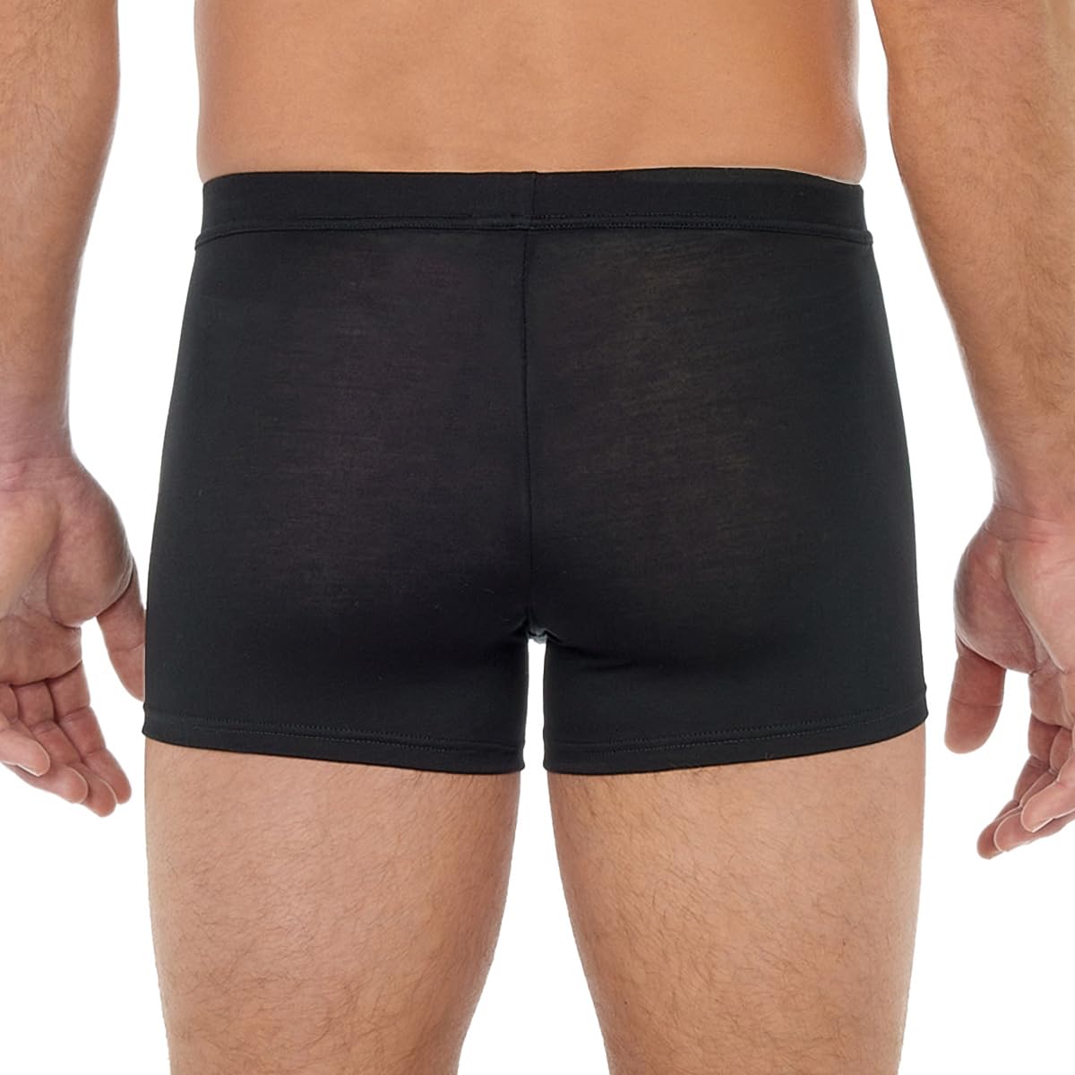 HOM - Tencel™ Soft HO1 - retro szorty/spodnie, Noir, M