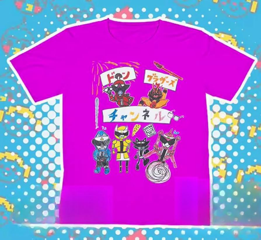 暴太郎戦隊ドンブラザーズ 桃井タロウ Tシャツ コスプレ 衣装 ブンブンジャー Amazon.co.jp: 暴太郎戦隊ドンブラザーズ Tシャツ 半袖 桃井