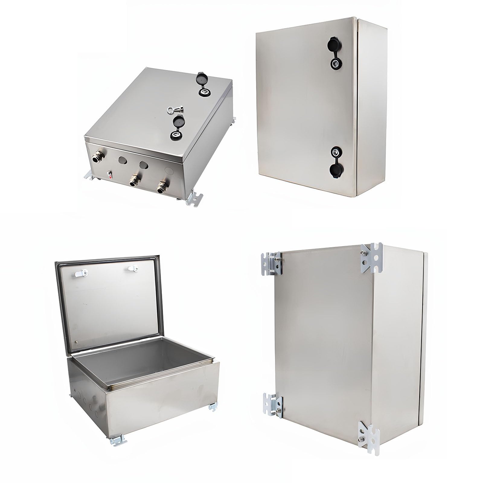 Verteilerkasten Aufputz, Schaltschrank IP65, Verteilerschrank, Verteilerdose Aufputz aus Edelstahl 304(50x60x30cm/20x24x12in)