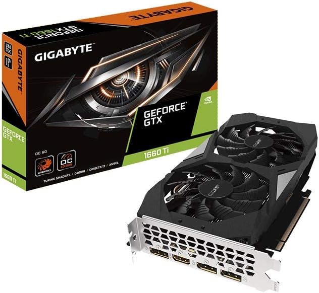 Gigabyte - Ventola Nvidia GTX1660Ti OC 6G, GV-N166T-OC-6GD Gigabyte - Ventola Nvidia GTX1660Ti OC 6G, GV-N166T-OC-6GD