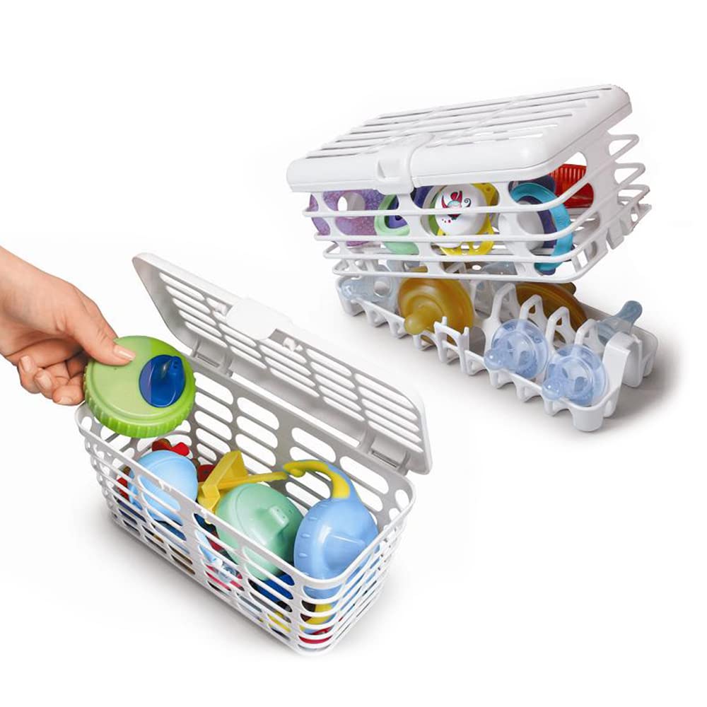 Prince Lionheart Made in USA High Capacity 2-in-1 Dishwasher Basket for Toddlers & Infants Bottle Parts & Accessories | Fits all Dishwashers | 100% Recycled Plastic Prince Lionheart Made in USA High Capacity 2-in-1 Dishwasher Basket for Toddlers & Infants Bottle Parts & Accessories | Fits all Dishwashers | 100% Recycled Plastic