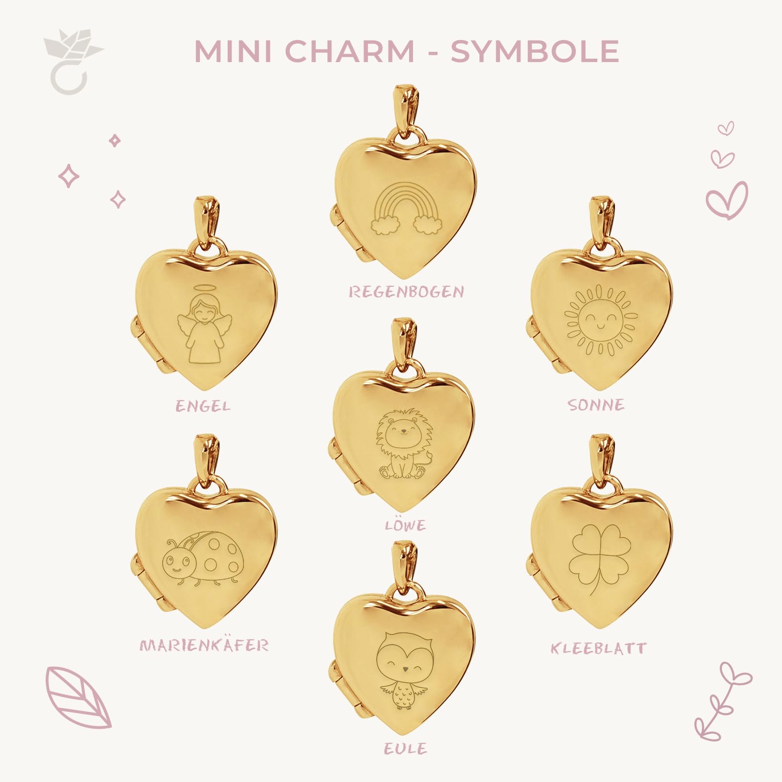 Geschenk zur Einschulung Mädchen, Kinder Herz Medaillon zum Öffnen | für Bilder Silber 925 und Gold / Rosegold vergoldet, Halskette 38cm, Foto Upload & Gravur, Schmuck Geschenke zum Schulanfang