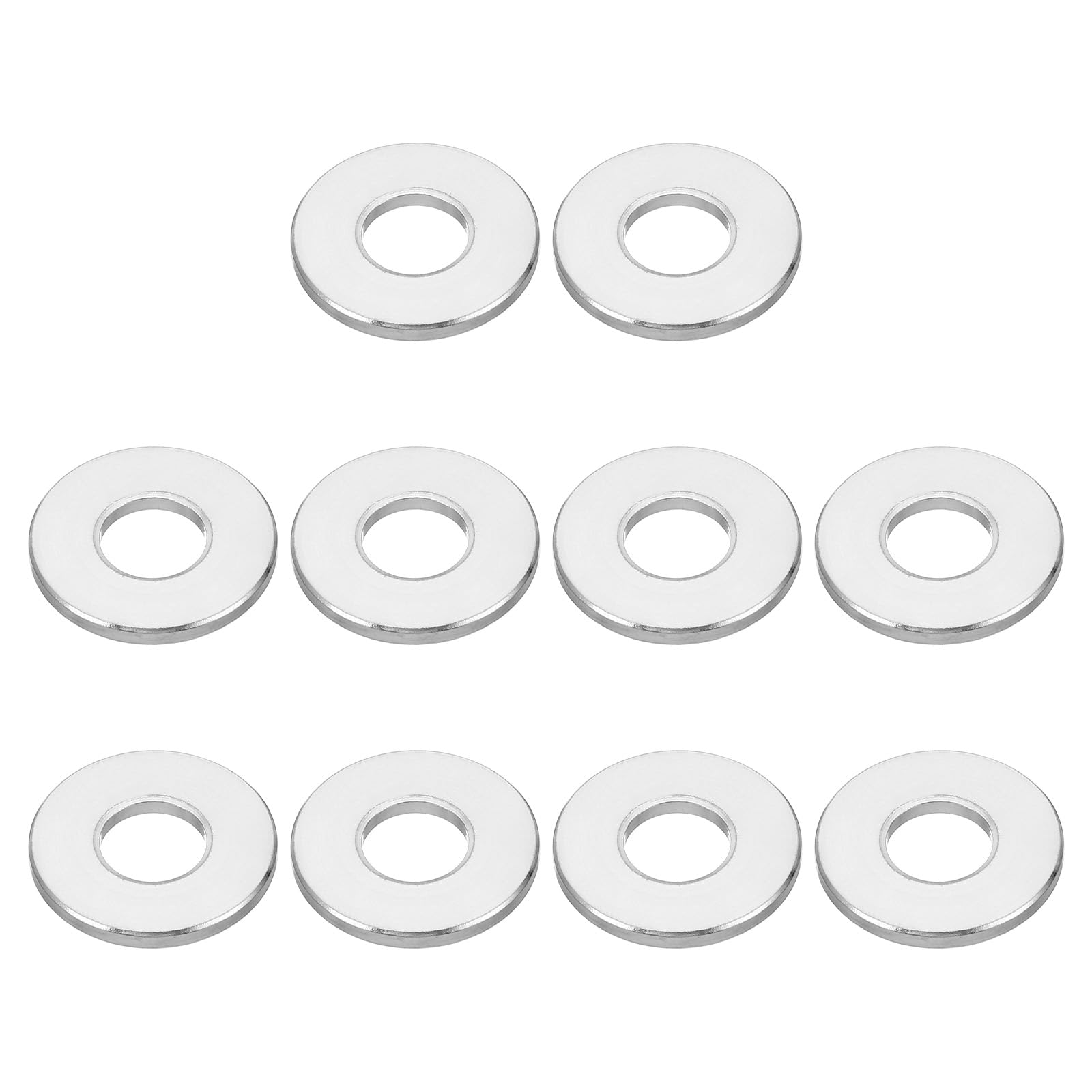 Espaciador Redondo De Aluminio, 10 Piezas De Accesorios