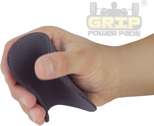 Miniatura 3 de Grip Power Pads agarraderas para pesas originales, la alternativa a los guantes para ejercitar, almohadilla de agarre cómoda y liviana para hombres