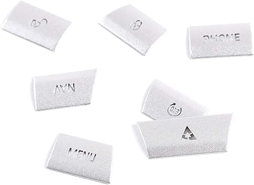 Miniatura 3 de YIWANG 7 unids aleación de aluminio coche interior centro control multimedia interruptores botón etiqueta para Jaguar XF 2012 2013 2014 2015