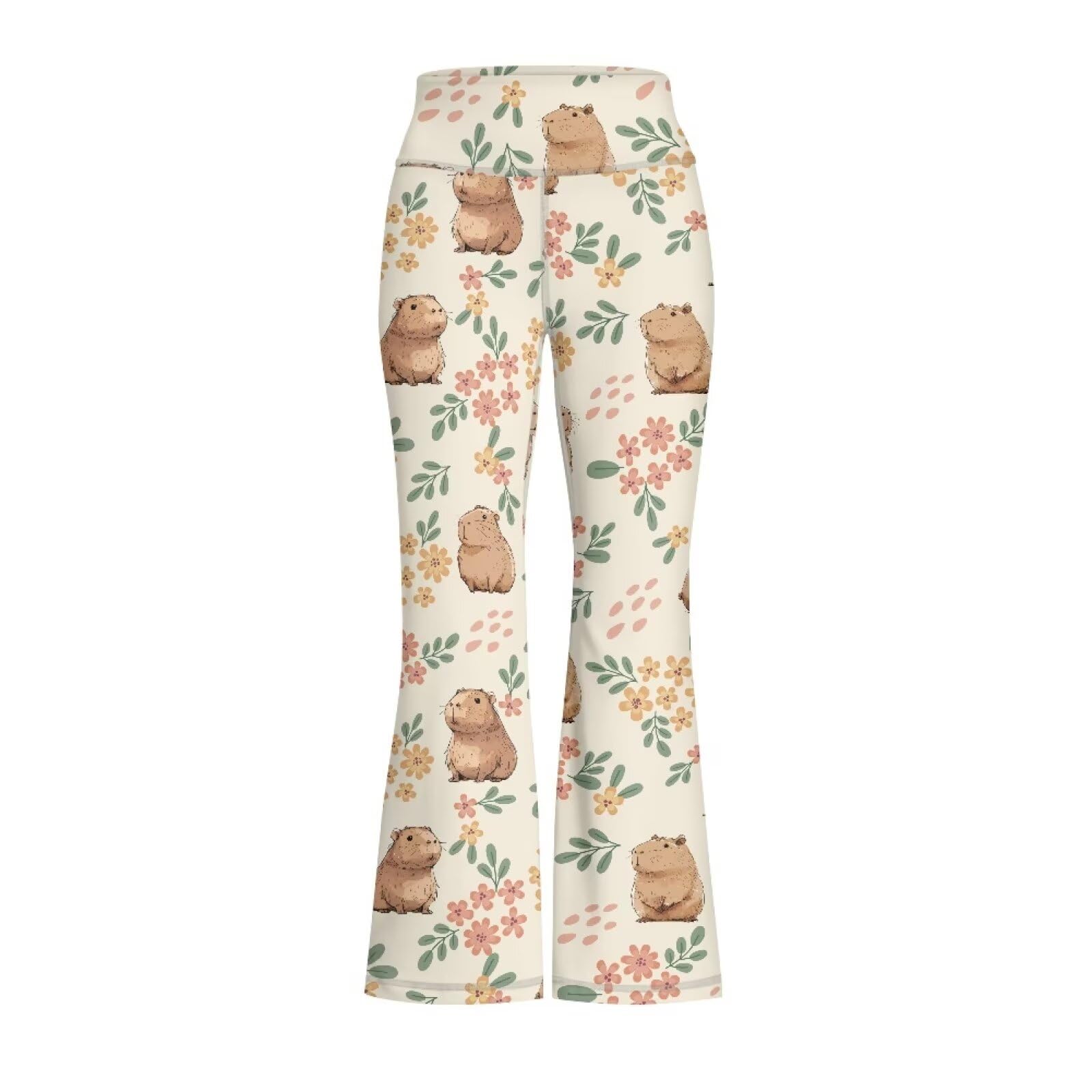 Girls Flare Leggings Cute Bell Bottoms for Teen Girls Wide Leg Sweatpants for 5-14 T