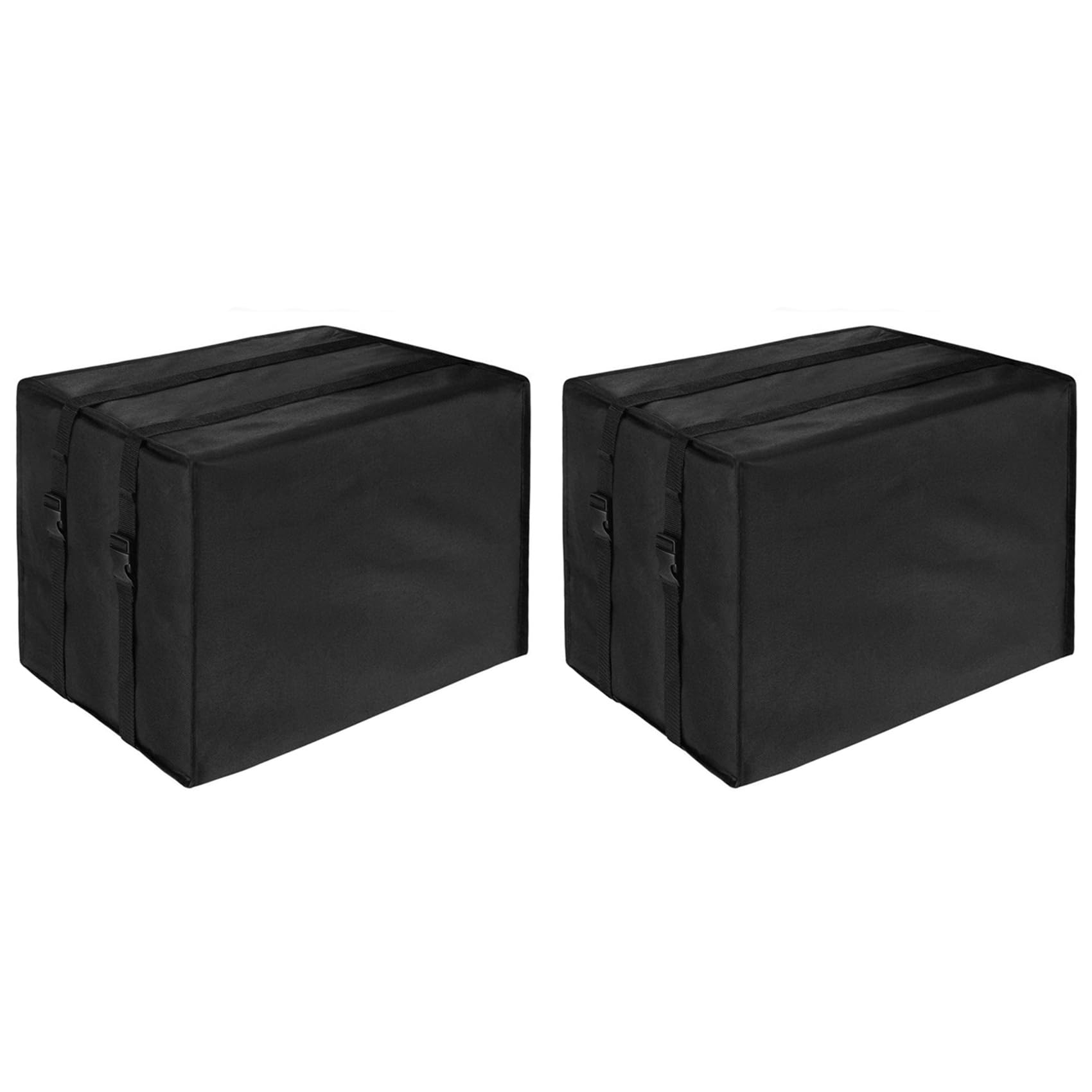 Hndhbfgrt 2X Air Conditioner Cover Outside, Window AC Unit Cover, Dust-Proof Waterproof Outdoor Window AC Cover 53x40x38cm