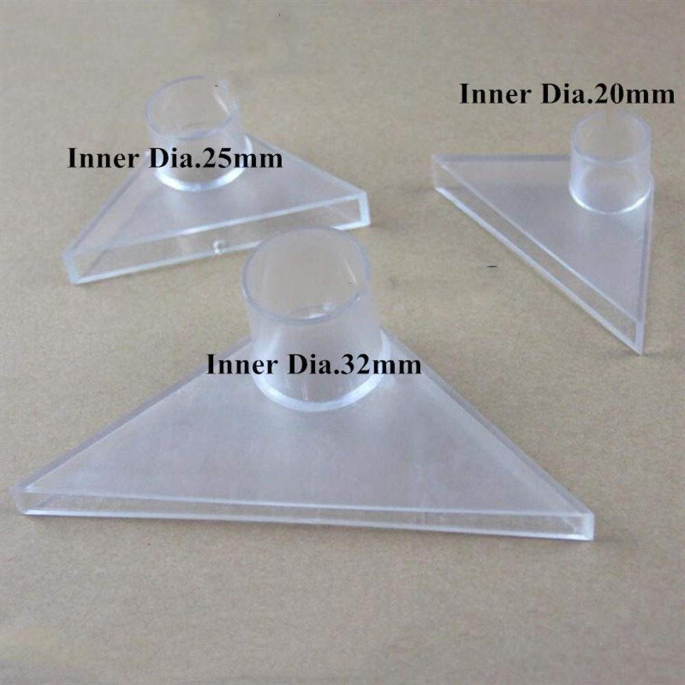 Accesorios para tuberías de riego, Conector de Tubo, Cabeza tubería Agua con Pico Pato, 10 Uds., Manguera latón 16-32mm for riego Acuario