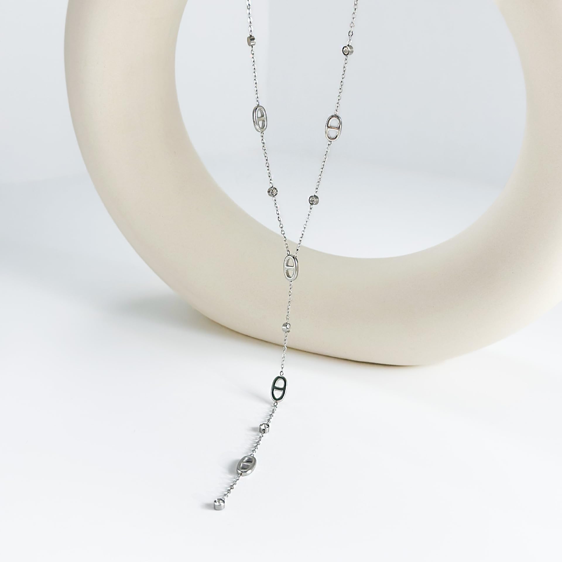 Lyana | Collier Y En Acier Inoxydable