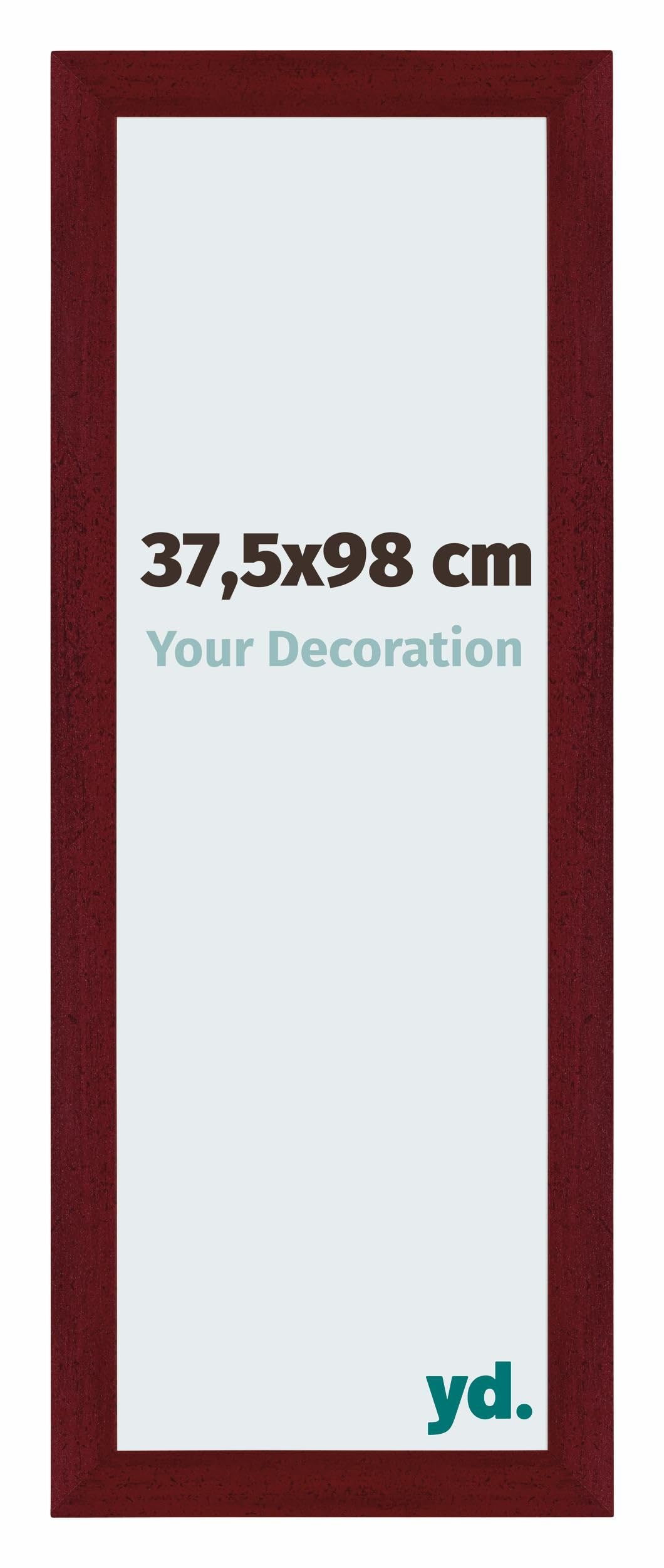Your Decoration - Puzzle frame 37,5x98 - Wine Red Swept - Puzzle frame 1500-2000 Pieces - MDF Photoframe - Mura โ image 1