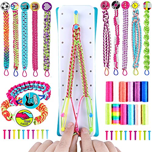 Atonofun Friendship Bracelet Making Kit for Girls, Arts and Crafts Toys for Kids Age 8 9 10 11 12 Years Old, Bracelet String and Rewarding Activity, DIY Christmas and Birthday Gifts for Teen Girls