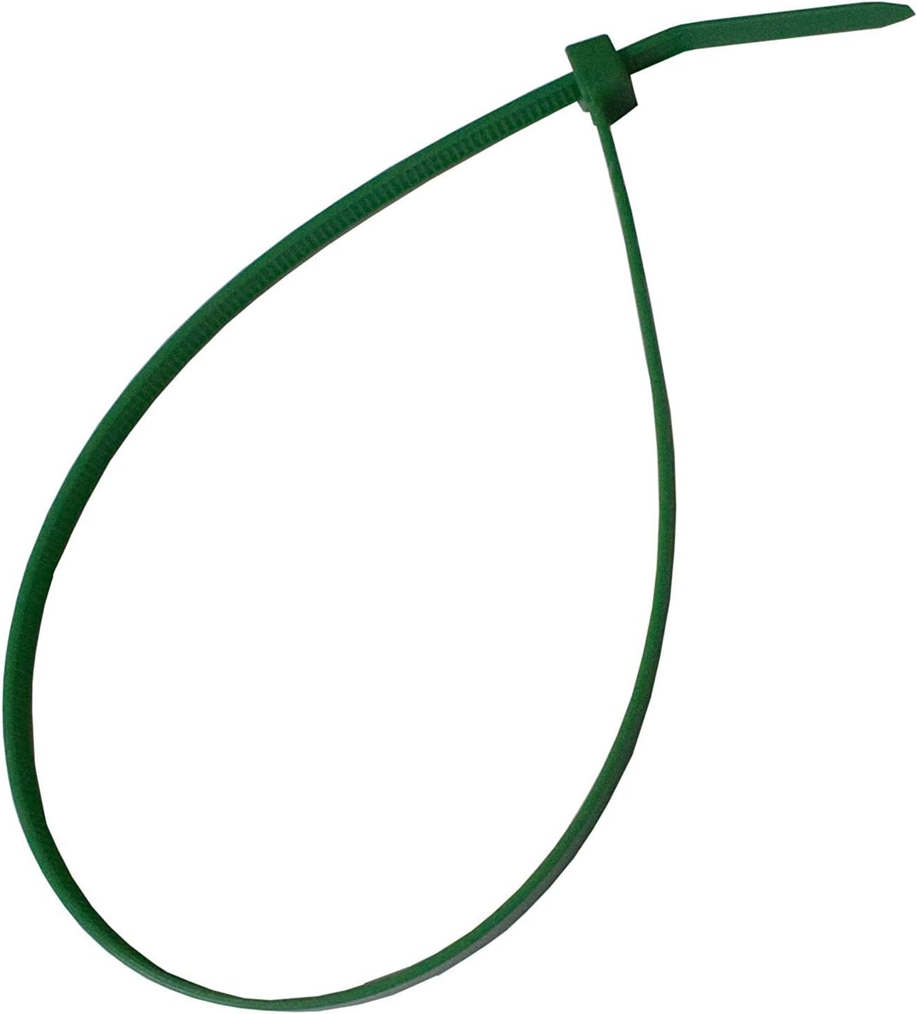 100 Pcs Nylon Cable Zip Ties - Heavy Duty Self-Locking 12 Inch Zip Ties Fasten Wrap Nylon Cable Straps Wire Ties for Organizing Wires, Home,Garden & Office Use (12-Inch, Green)