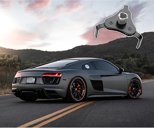 Miniatura 6 de Yumfugu 1 llave de filtro de aceite para automóvil, juego de cambio de filtro ajustable resistente de 12 metal, multifunción, Z, plana, de tres