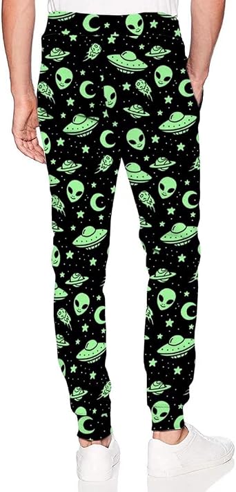 Firuacx 3D Novelty Print Sweatpants for Men, Funny Joggers Pants Men's Casual Drawstring Athletic Loose-fit Pant Father's Day