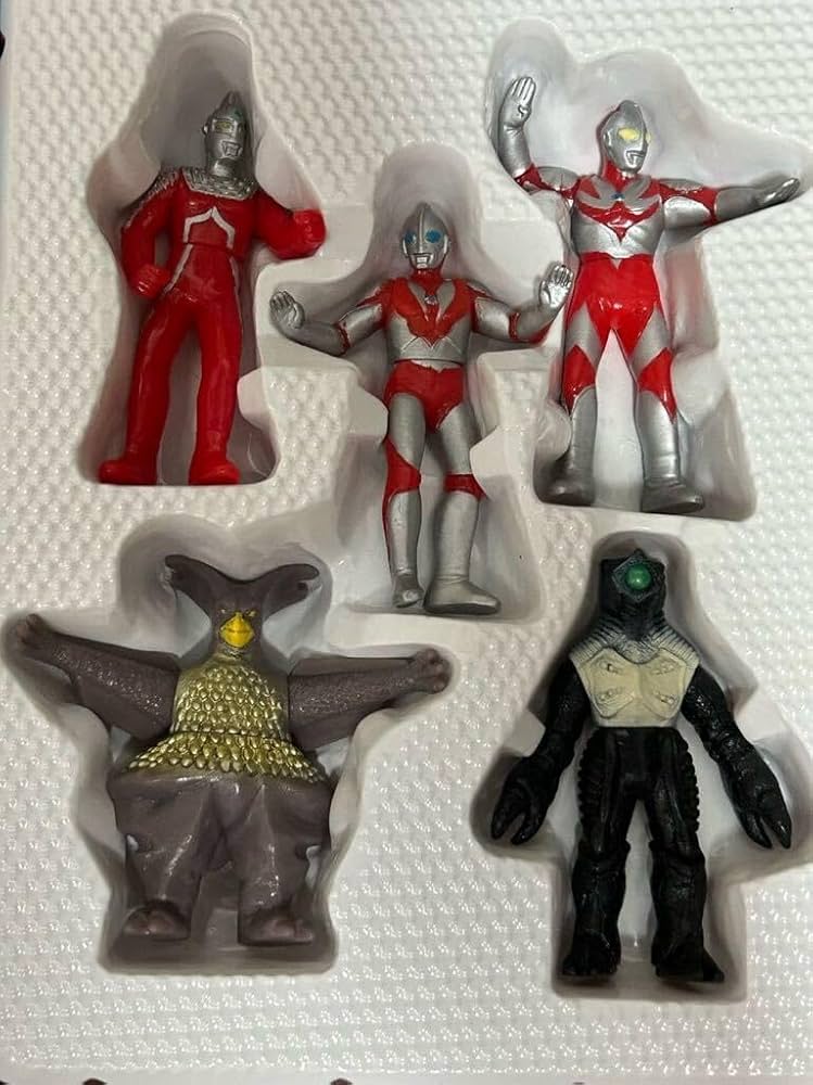 ウルトラセブン＆登場怪獣・宇宙人（ソフビ道）他ミニソフビ５体セット ウルトラセブン＆登場怪獣・宇宙人（ソフビ道）他ミニソフビ5体