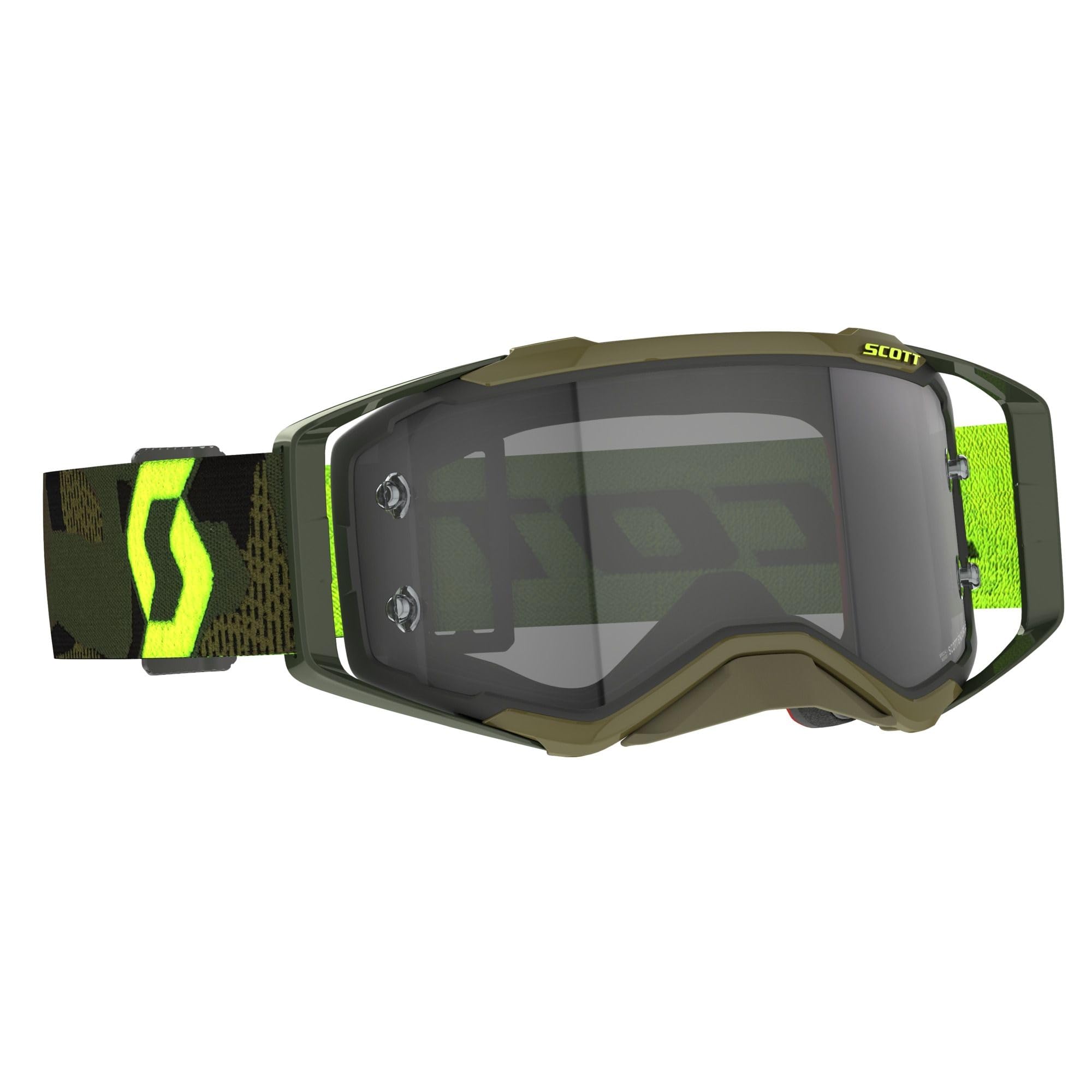 SCOTT Prospect Light Sensitive Goggle-Kaki Green/Neon Yellow