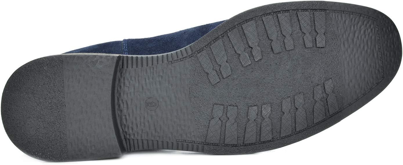 Bruno Marc Men's Suede Leather Chelsea Ankle Boots - Image 7