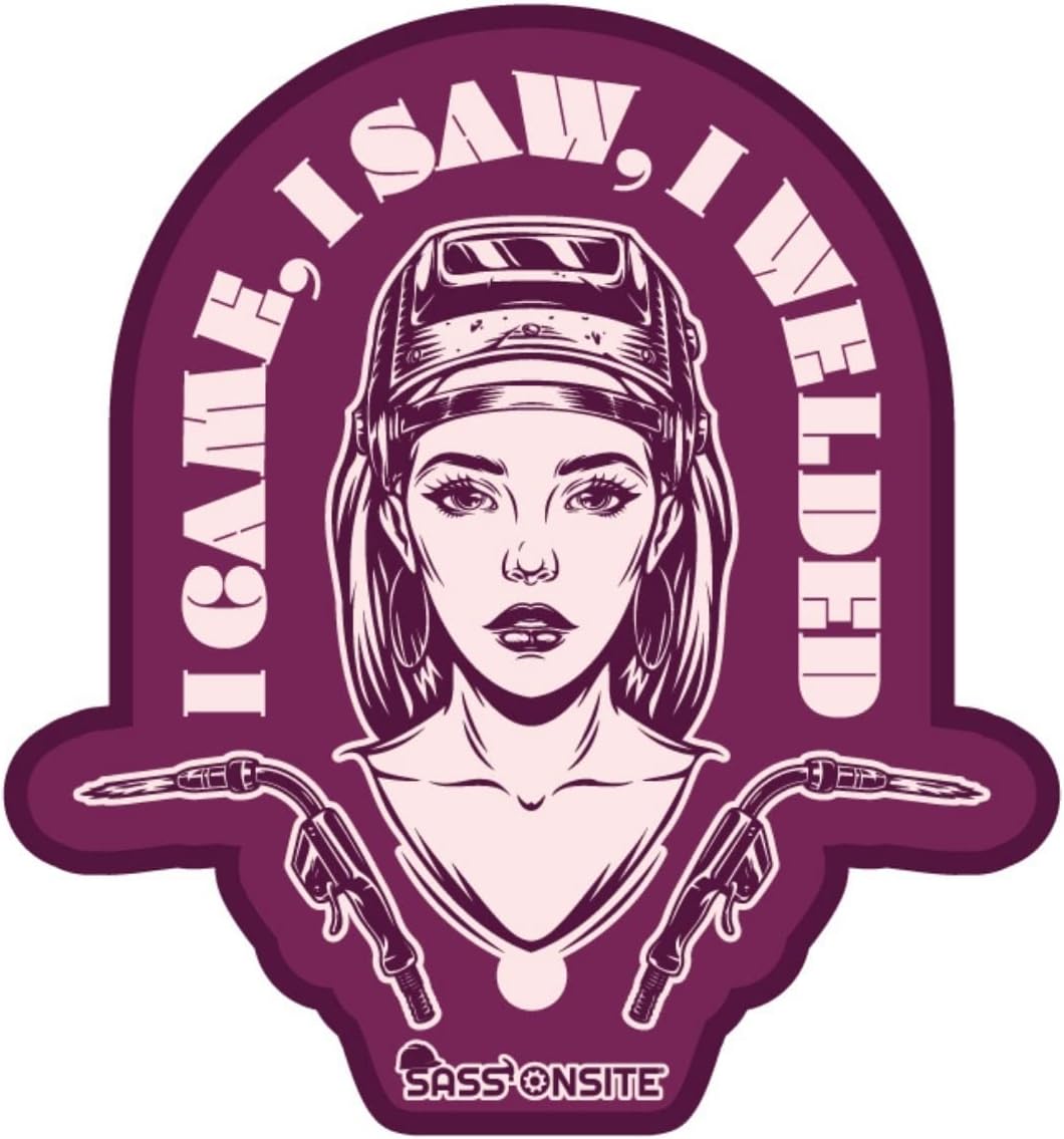 Feminine Welding Decal