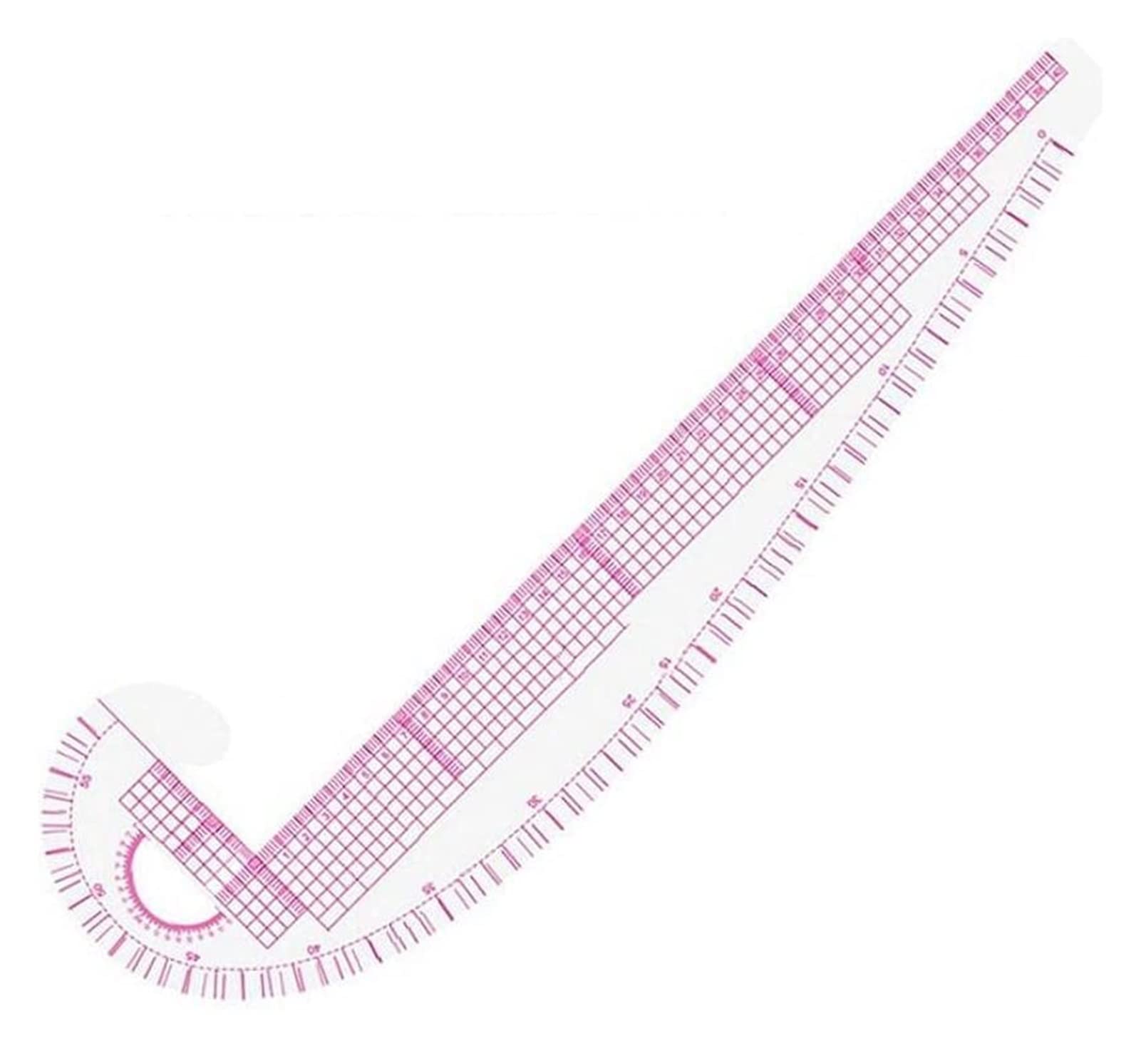 LXESWM Sewing Tools Accessories Sewing Accessories DIY, Practical 3 In 1 Curve Metric Ruler Craft Sewing Tool Measure For Tailor Grading Rule Pattern Making Styling Design