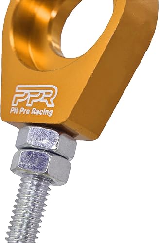 Vista 28 de Ajustador de tensor de cadena de 0.59 pulgadas, 2 piezas para motocross XR/CRF 50 70 KLX 110 50cc-160cc (negro)