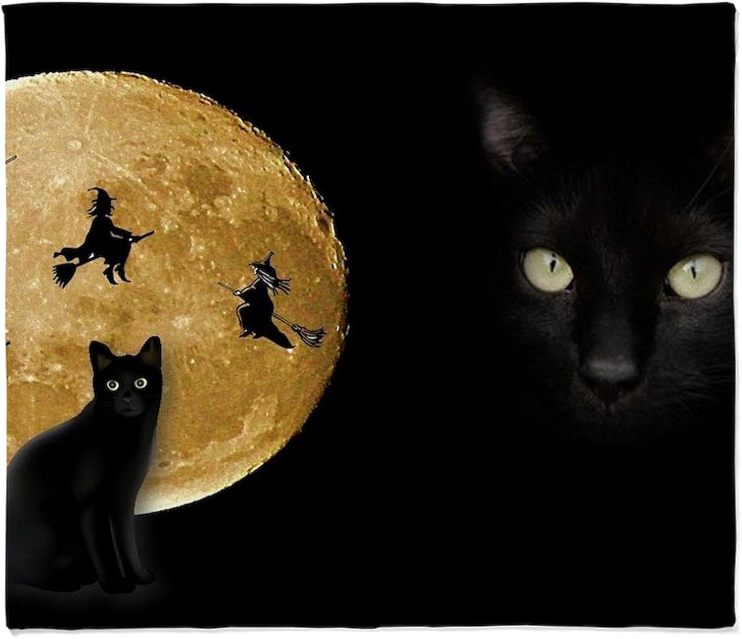 CafePress Black and White Tuxedo Cat Throw Blanket Super Soft Fleece Plush Throw Blanket, 60"x50"