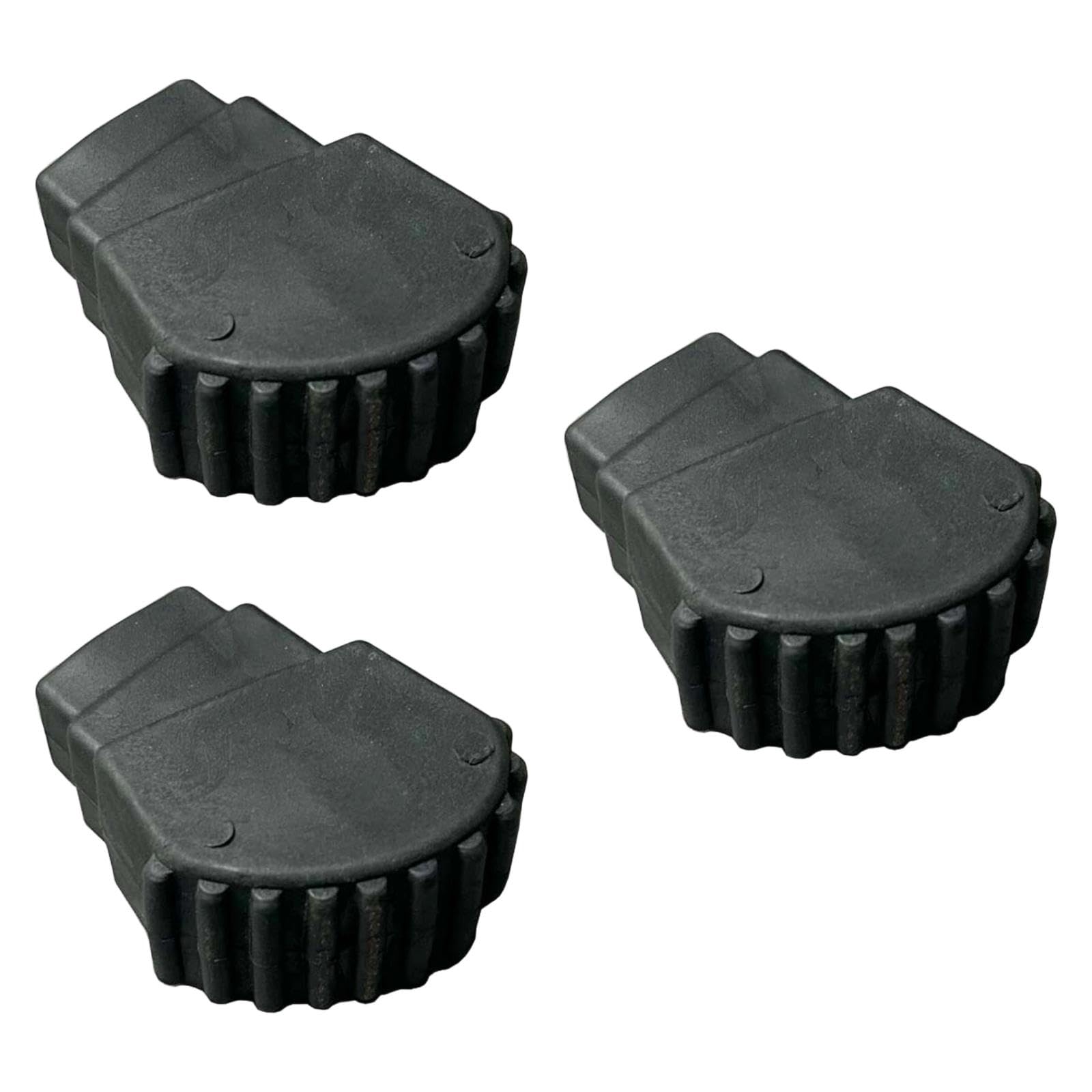3 Piezas Pies de Batería Protectores de Patas Antideslizantes para Hardware de Batería Instalación Rápida Adecuado para Ensayos Conciertos, Style E