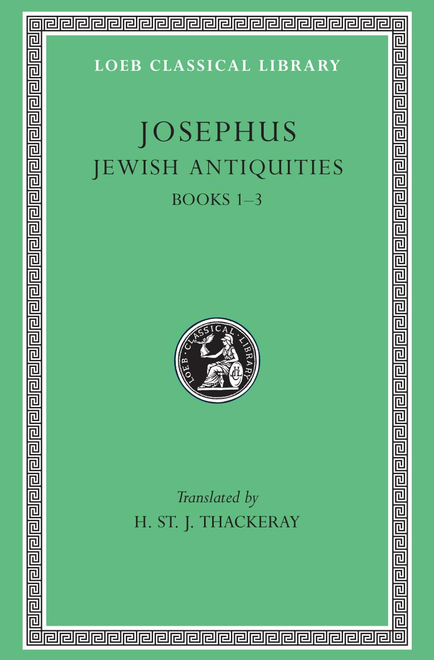Jewish Antiquities, Volume I: Books 1-3