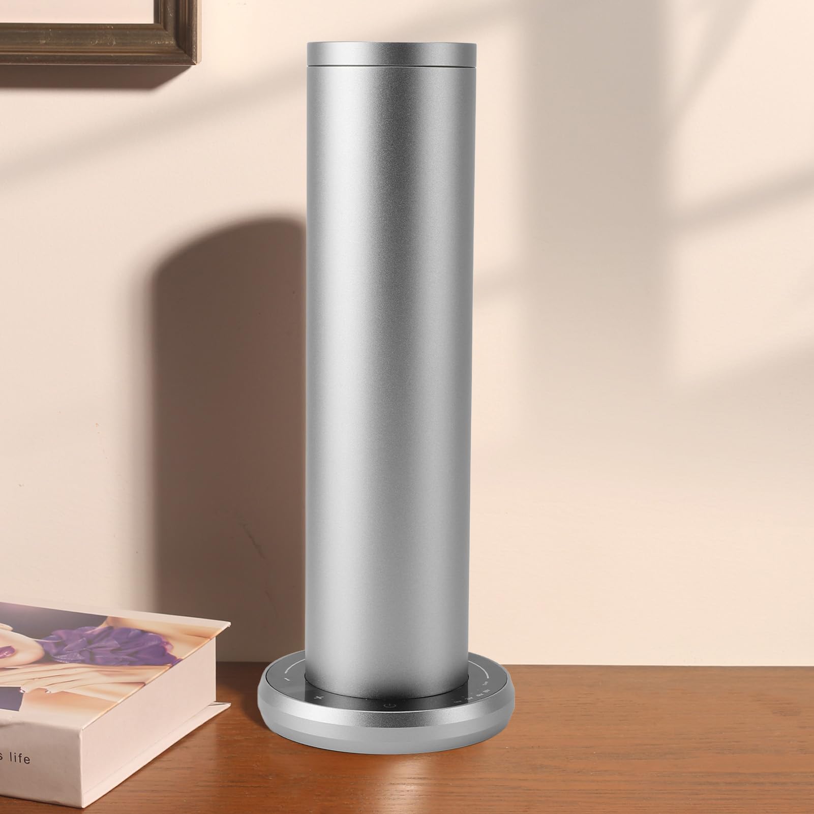Wysokiej Jakości Aluminiowy Dyfuzor Zapachowy Pilot Aplikacji 120 Ml, Sterowanie Dotykowe, Tryb Pracy 2 w 1, Podkładka Antypoślizgowa, Inteligentny Dyfuzor Zimnego Powietrza